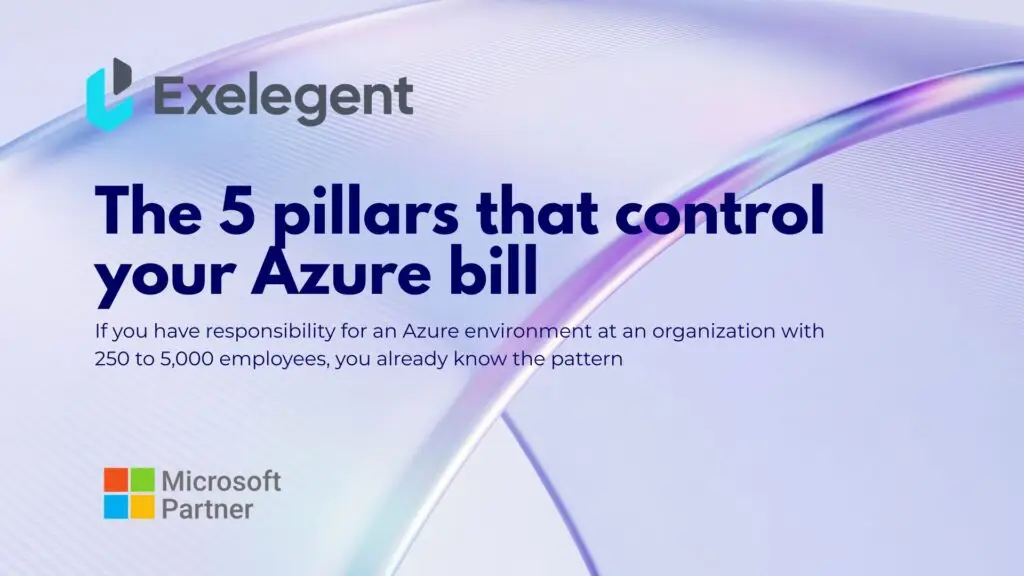 The 5 pillars that control your Azure bill 5 The 5 pillars that control your Azure bill